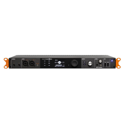 Front view of Arturia AudioFuse 16Rig USB Audio Interface on white background