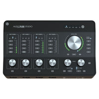 Top view of Arturia AudioFuse Studio Audio Interface on white background