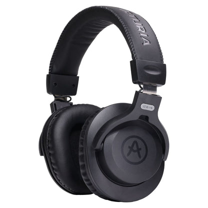 Headphones of Arturia MiniFuse Recording Pack Black on white background