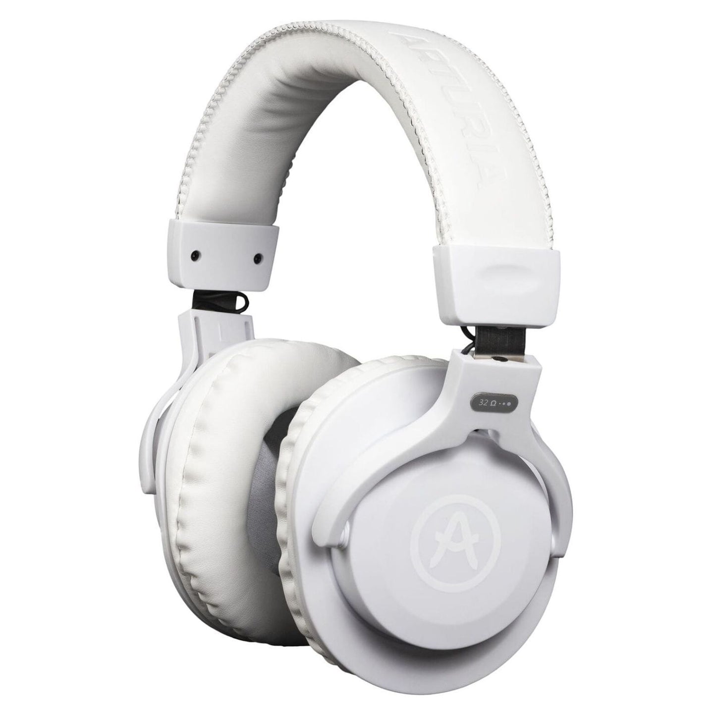 Headphones of Arturia MiniFuse Recording Pack White on white background