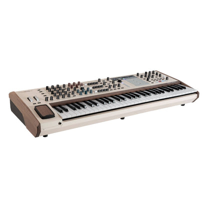 Angled view of Arturia PolyBrute 12 Analog Synthesizer on white background