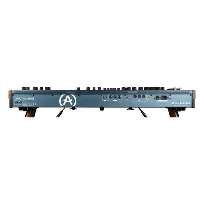 Rear ports view of Arturia PolyBrute Analog Matrix Synthesizer on white background