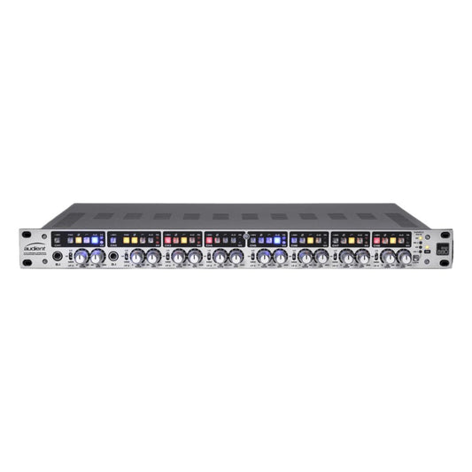 Front view of Audient ASP880 on white background