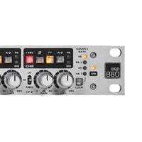 Close up view of Audient ASP880 on white background