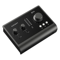 Angled top view of Audient iD14 MKII on white background