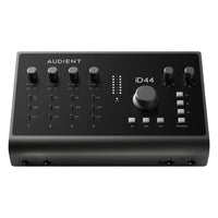 Front view of Audient iD44 MKII on white background