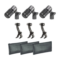 Audio-Technica ATM230 Dynamic Instrument Microphone (3-Pack)