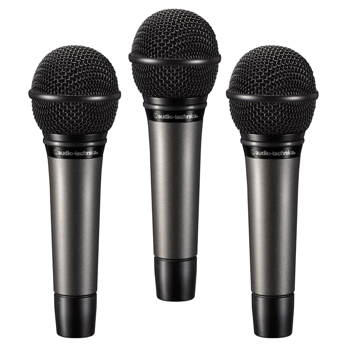 Front view of Audio-Technica ATM510PK Vocal Microphone Pack on white background