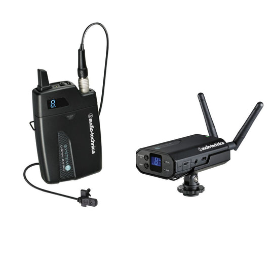 Audio-Technica ATW-1701/L System 10 Camera-Mount Wireless Lavalier Microphone System