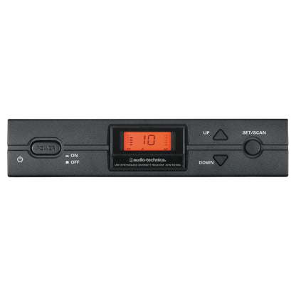 Front view of Audio-Technica ATW-R2100c Wireless Microphone Receiver on white background