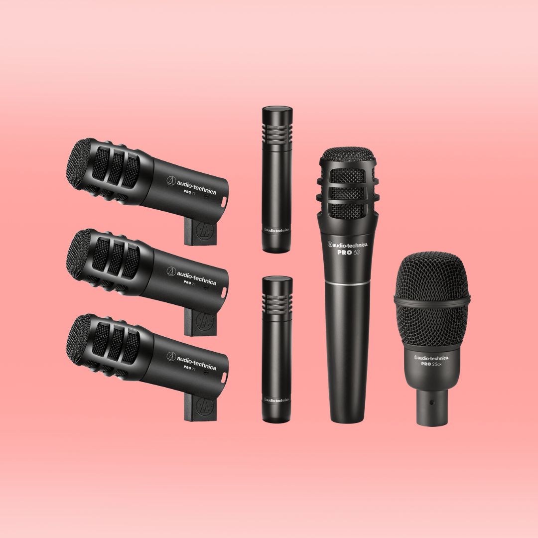 Audio-Technica PRO-DRUM7 Pro Series Drum Microphone Set (7-Piece)