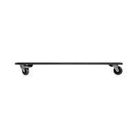 Side view of Avante Audio ADB218 Transport Dolly Cart on white background