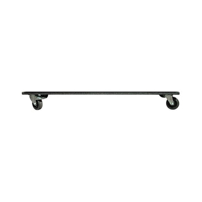 Side view of Avante Audio ADB218 Transport Dolly Cart on white background