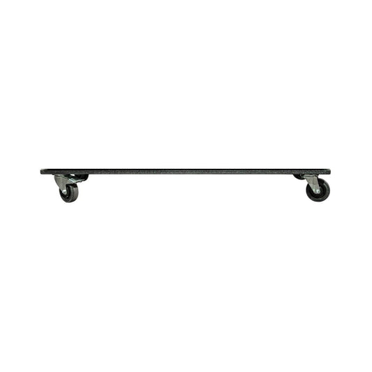 Side view of Avante Audio ADB218 Transport Dolly Cart on white background