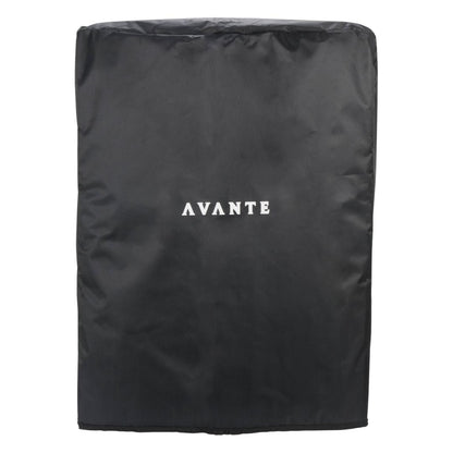 Top view of Avante Audio Cover for A18S Speaker with Casters (Black) on white background
