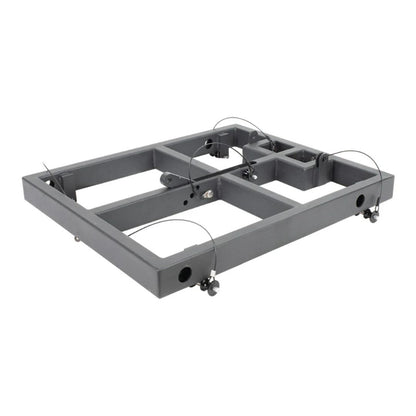 Angled view of Avante Audio IMPERIO FLYBAR LG Black on white background