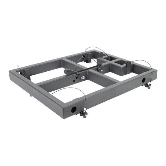 Angled view of Avante Audio IMPERIO FLYBAR LG Black on white background