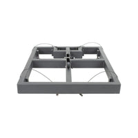 Front view of Avante Audio IMPERIO FLYBAR LG Black on white background