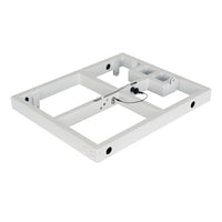 Angled view of Avante Audio IMPERIO FLYBAR LG White on white background