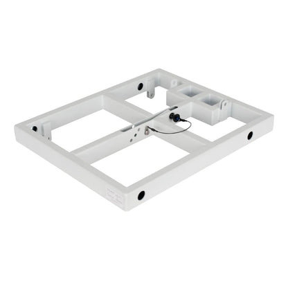 Angled view of Avante Audio IMPERIO FLYBAR LG White on white background