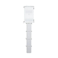 Front view of Avante Audio Imperio Show Rig 210 (White) on white background