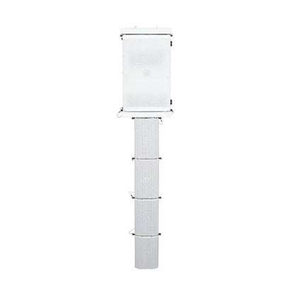 Front view of Avante Audio Imperio Show Rig 210 (White) on white background