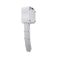 Angled view of Avante Audio Imperio Show Rig 210 (White) on white background
