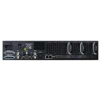 Rear ports view of Avid Pro Tools MTRX Base Unit on white background