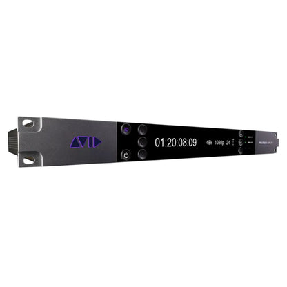 Angled view of Avid Pro Tools Sync X on white background
