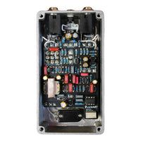 Internals of BLAMMO! Brashmaster Pedal on white background