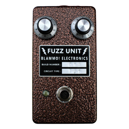 Front view of BLAMMO! Electronics P2P Tone Bender MKi Pedal on white background