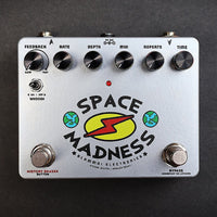 BLAMMO! Space Madness Pedal On a Dark Gray Surface