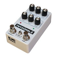 Front view of BLAMMO! TNYDUMBLE Pedal angled right on white background