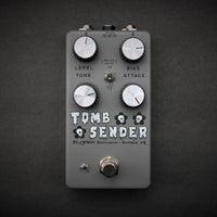 BLAMMO! Tomb Sender Pedal On a Dark Gray Surface
