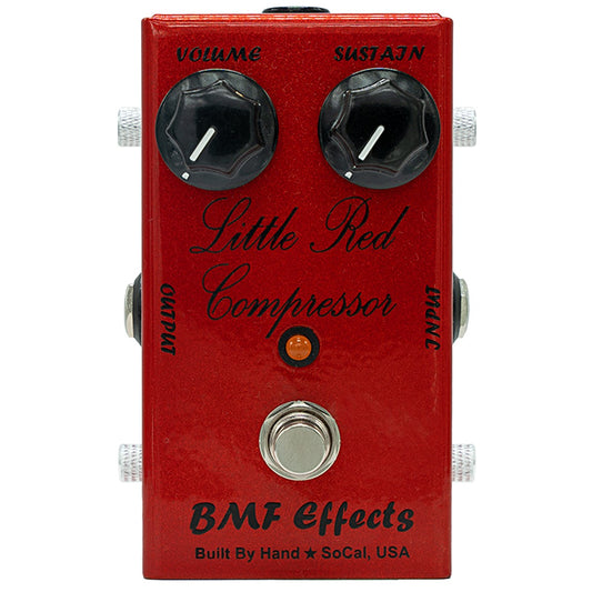 BMF Effects Little Red Compressor Pedal