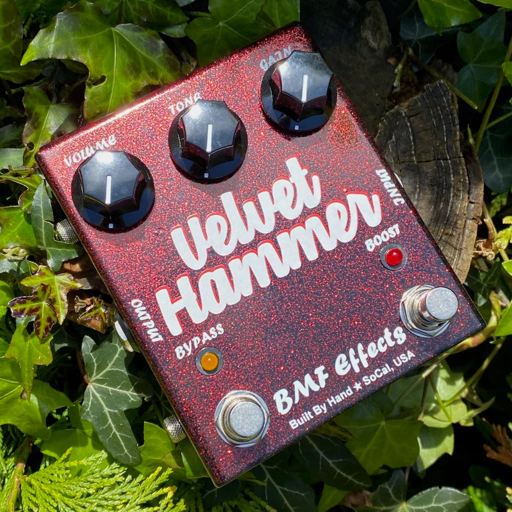 BMF Effects Velvet Hammer Overdrive Pedal