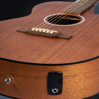 Bamboo Dreadnought 41" Cutaway Acoustic-Electric Guitar