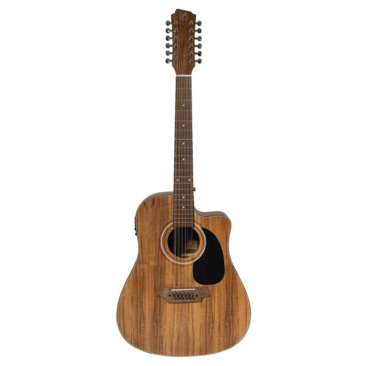 Bamboo GA-4012 12-String Acoustic Electric Guitar