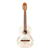 Bamboo Lotus Mandala Classical Travel Guitar