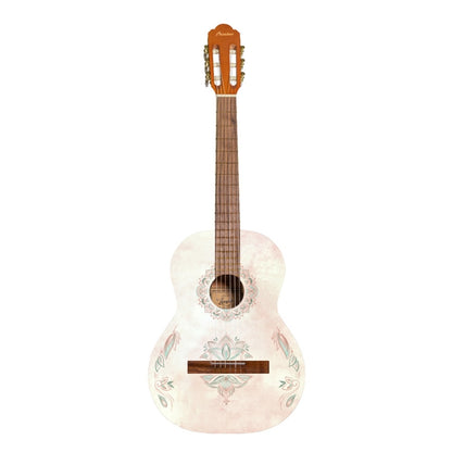 Bamboo Lotus Mandala Classical Travel Guitar