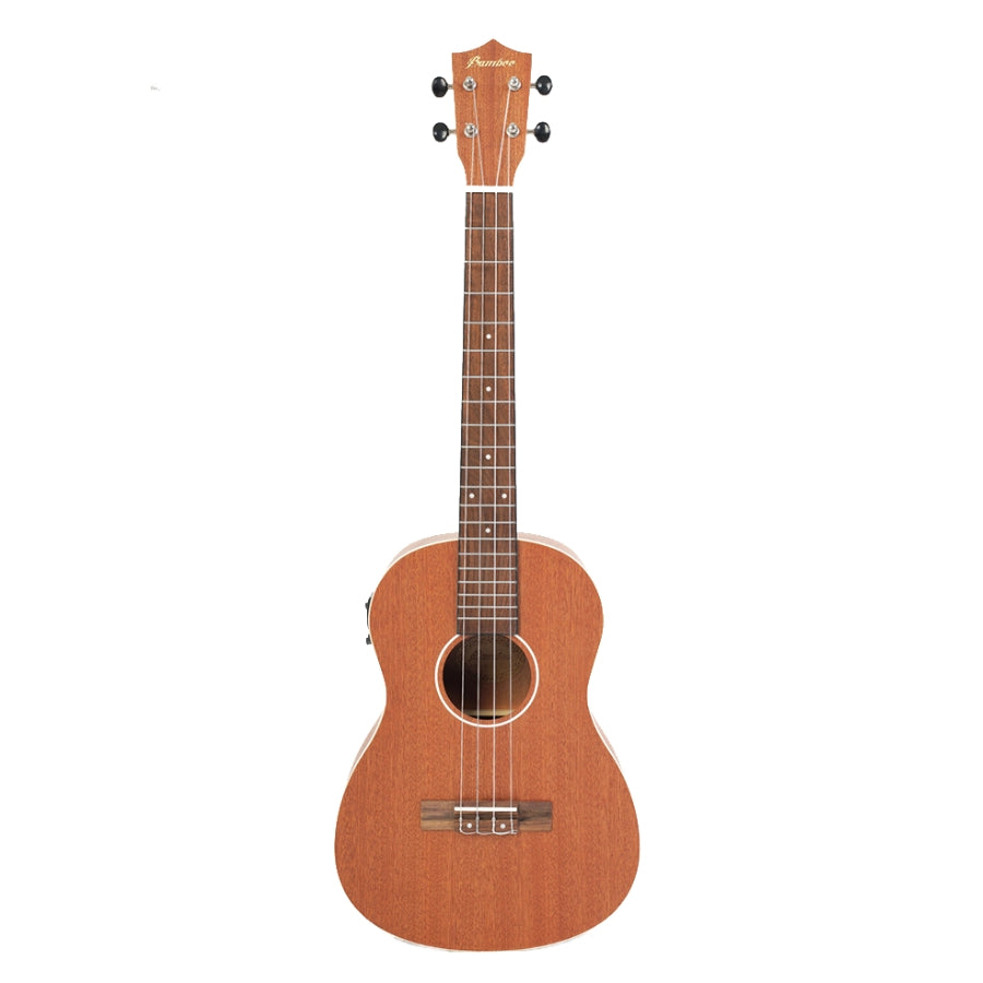 Bamboo Sapele Baritone Ukulele With EQ/Tuner