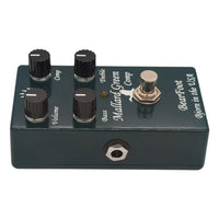 Side view of BearFoot FX Mallard Green Compressor on white background