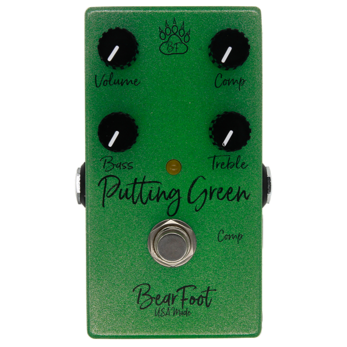 ギター BearFoot / Ever Green Compressor BearfootからPale Green