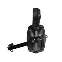 Side view of Beyerdynamic DT 108 Single-Ear Headset with Dynamic Microphone on white background