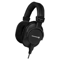 Angled view of Beyerdynamic DT 250 Closed-Back Headphones (80 Ohms) on white background
