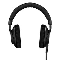 Front view of Beyerdynamic DT 250 Closed-Back Headphones (80 Ohms) on white background