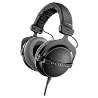 Angled view of Beyerdynamic DT 770 PRO Over-Ear Closed-Back Reference Headphones 80 Ohms on white background