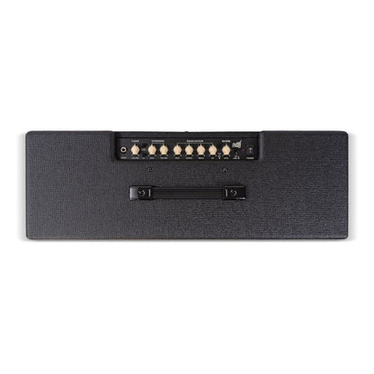 Top view of Blackstar Debut 100R 212 Combo Amplifier Black on white background