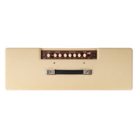 Top view of Blackstar Debut 100R 212 Combo Amplifier Cream on white background