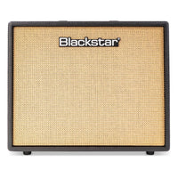 Front view of Blackstar Debut 100R Combo Amplifier Black on white background